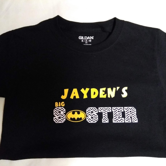 Batman Personalized Family Birthday Shirt Set of 4 - Picture 5 of 7